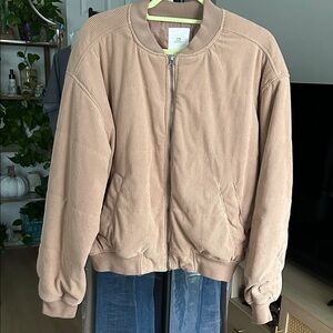 Thread & Supply Tan Corduroy Jacket. Size medium. Slightly oversized.